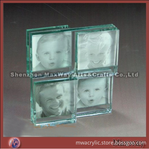 Green Small 16mm Thickness Acrylic Photo Frame